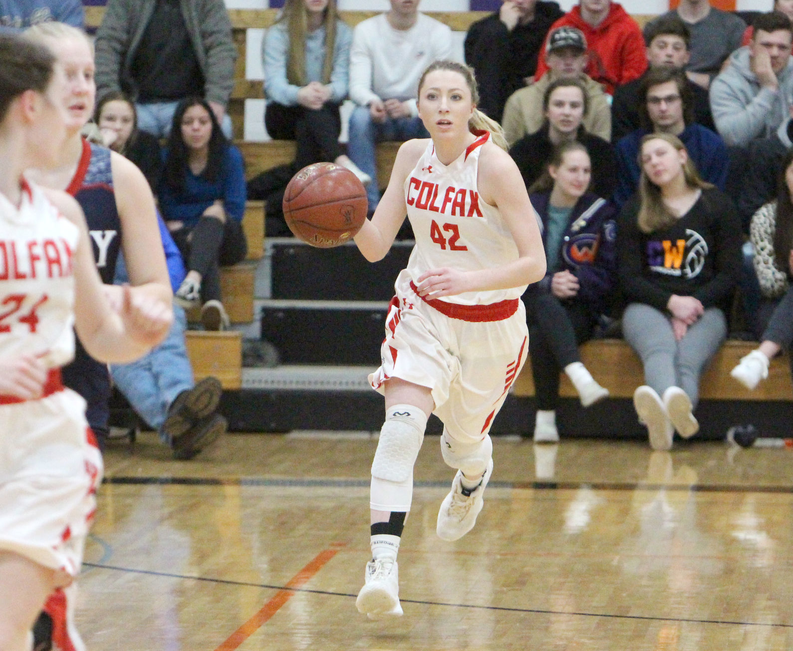 Colfax girls basketball vs Unity at Chetek-Weyerhaeuser 3-5-20